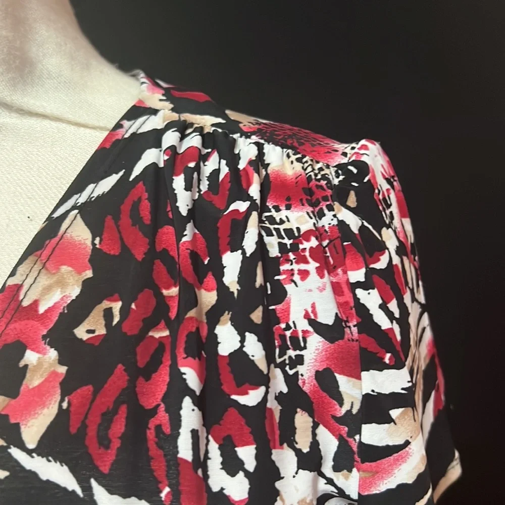 AA studio colorful wrap dresss - Picture 5 of 8